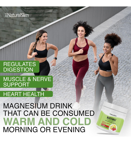 Suplemento De Magnésio Naturalslim Magicmag Pure 240 Ml - Imagem 3