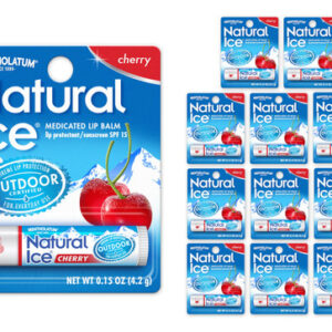 Bálsamo Labial Natural Com Sabor De Cereja Gelada Spf15 Pac