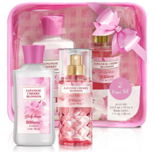 Presente De Banho E Corpo Blove Japanese Cherry Blossom 2 De