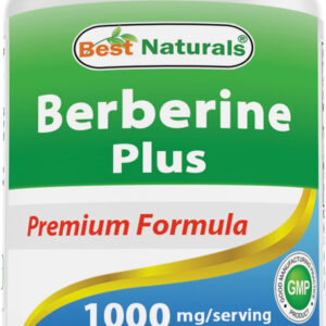Naturals Berberine Plus 1000mg Com Vitamina C E Zinco