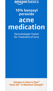 Gel Facial Amazon Basics Peróxido De Benzoíla 10% 30ml