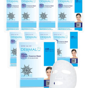 Máscara Facial Dermal White Collagen Essence 23 Ml Pacote D