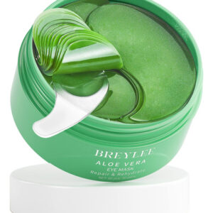 Máscara De Olhos Breylee Aloe Vera Olhos Inchados E Olheir