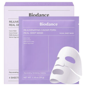 Máscara De Hidrogel Biodance Rejuvenescedora Caviar Pdrn Rea