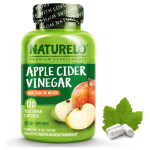 Cápsulas De Vinagre De Cidra Naturelo - Acv Natural Com Supl