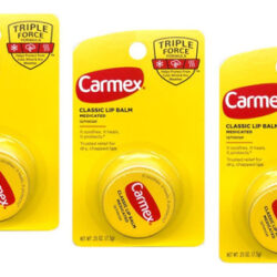 Bálsamo Labial Carmex Classic Medicated 75 Ml (pacote De 3)