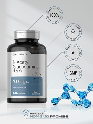 Horbaach N-acetil Glucosamina 1000 Mg | 120 Cápsulas | Compr - Imagem 12