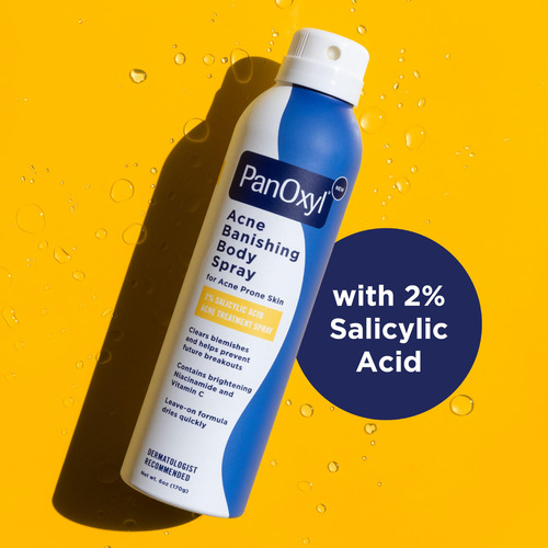 Spray Corporal Para Banir A Acne Panoxyl Com 2% De Ácido Sal - Imagem 3