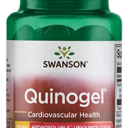 Swanson Quinogel (ubiquinol Hidrossolúvel Coq10) 50 30 Sgels