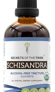 Extrato De Schisandra Orgânico Secrets Of The Tribe 4 Oz