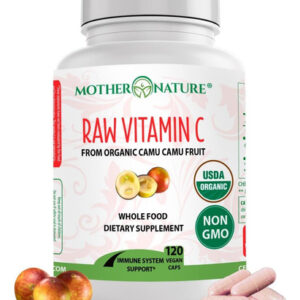 Vitamina C Orgânica De Cápsulas De Camu Camu 1.000 Mg, Embal