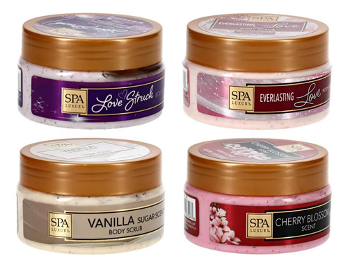 Esfoliante Corporal Spa Luxury Vanilla De 8 Onças Morado - Imagem 2
