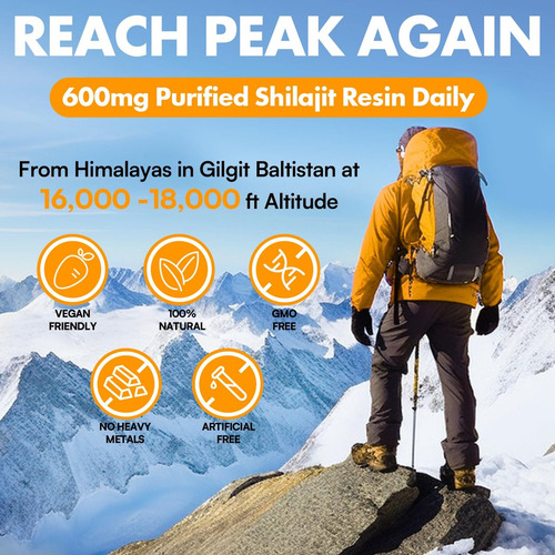 Resina Shilajit Ifendly 600mg, Orgânica E Pura - Imagem 6