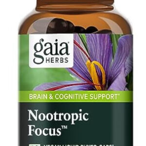 Foco Nootrópico De Gaia Herbs - Cérebro E Cognitivo