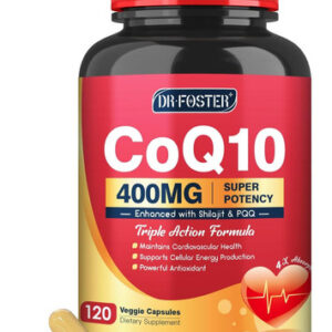 Drfoster Coqmg-suplementos De Coenzima Q10 De Alta Absorção