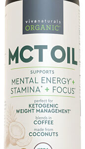 Óleo Mct Orgânico Viva Naturals 16 Fl Oz Makeup Cosmetic