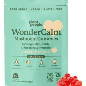 Gomas De Cogumelos Wondercalm Da Plant People - Suplemento N