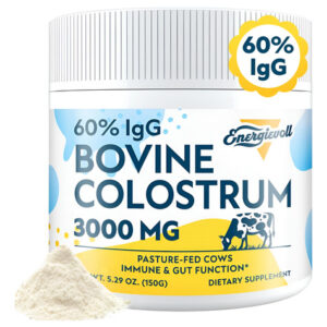 Suplemento Em Pó De Colostro Bovino Energievoll - 60% Igg 30
