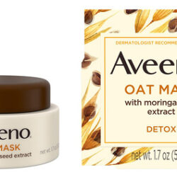 Máscara Facial Aveeno Oat Com Extrato Desintoxicante De Seme