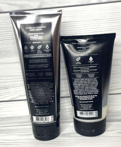 Creme De Hidratação Masculino Bath And Body Works Graphite U - Imagem 3