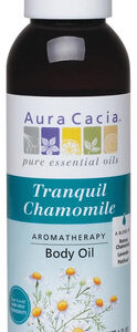 Óleo Corporal Aura Cacia Camomila Tranquila 4 Onças Fluida