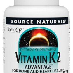 Vitamin K-2 Advantage 2200 Mcg 60 Tabs By Source Naturals