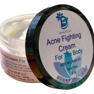 Creme Para Acne Para O Corpo Frasco De 4 Onças
