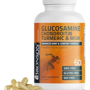 Bronson Glucosamina Condroitina Cúrcuma E Msm