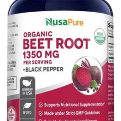 Nusapure Raiz De Beterraba 1.350 Mg 200 Comprimidos Orgânic