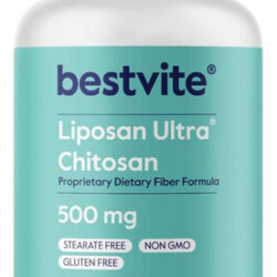 Bestvite Liposan Ultra Chitosan 500mg (240 Cápsulas) - Atuaç