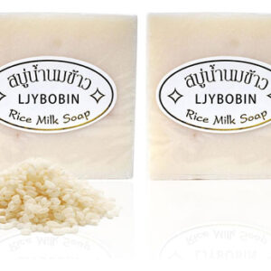 Sabonete De Arroz Ljyvegan 2 Unidades Para Corpo E Corpo