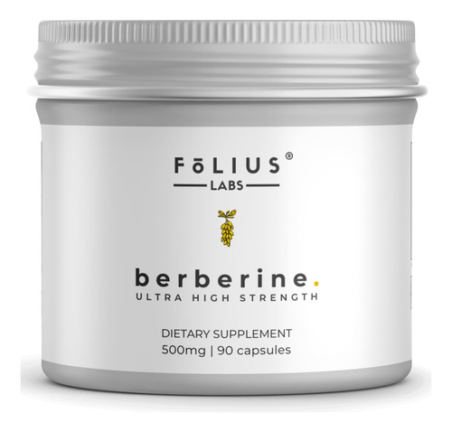 Folius Labs Clean Label Berberine Hcl 97% - Suplemento De Be