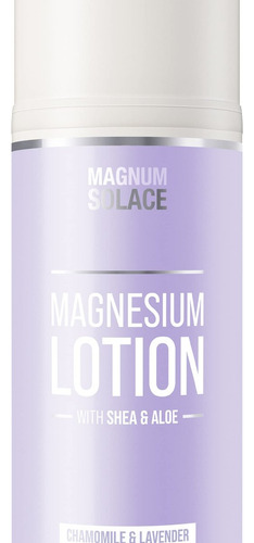 Loção Concentrada De Magnésio Magnum Solace Com Aloe E