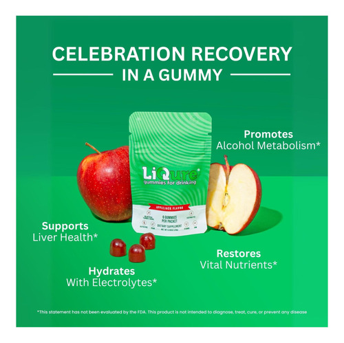 Liqure Gummies Para Beber, Sentir-se Melhor Depois De Uma De - Imagem 2