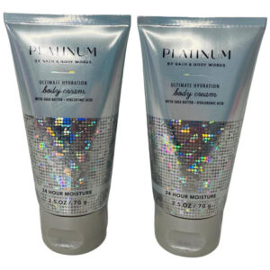 Bath & Body Works Ultimate Creams Platinum Travel Size