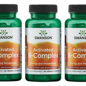 Complexo B Ativado Por Swanson - Alta Potência E Biodisponib