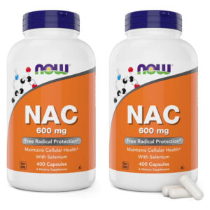 Agora Nac 600 Mg 400 Cápsulas De Vegetais (pacote De 2) N-