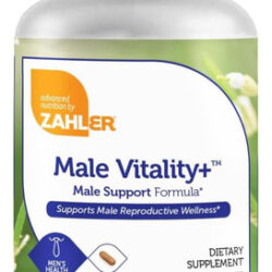 Zahler Male Vitality+ Suplementos De Fertilidade Masculina