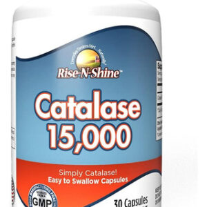 Suplemento De Catalase Rise-n-shine 15.000 - Poderosa Enzima