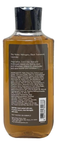 Bath And Body Works Teakwood Mens Collection Creme Corporal - Imagem 2