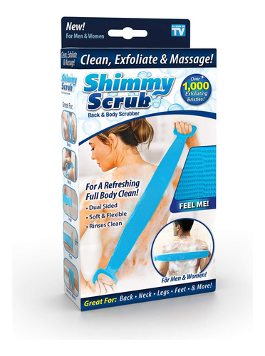 Ontel Shimmy Scrub Esfoliante Corporal Esfoliante Pequeno