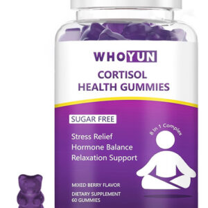 Gomas De Cortisol Whoyun Sem Açúcar, Suplemento De Cortisol