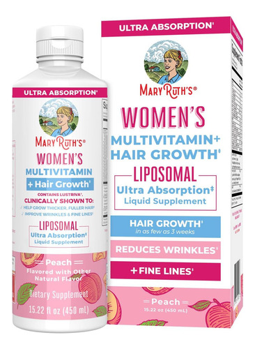 Multivitamínico Feminino + Lustriva Crescimento Capilar Lipo