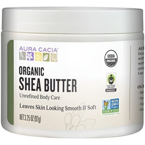 Manteiga De Karité Orgânica Aura Cacia Cuidado Corporal Nã