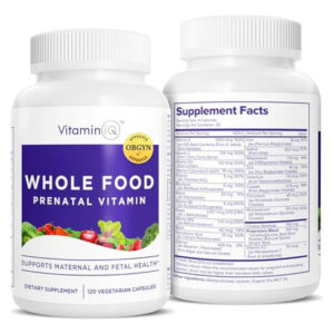 Vitaminas Pré-natais Para Alimentos Integrais (120 Cápsulas)