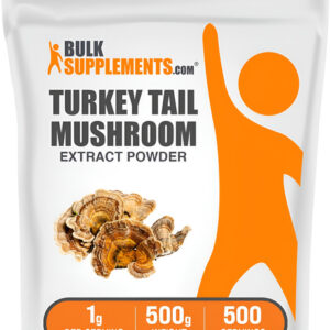 Extrato Em Pó De Cogumelo Cauda De Peru Bulksupplements 500g