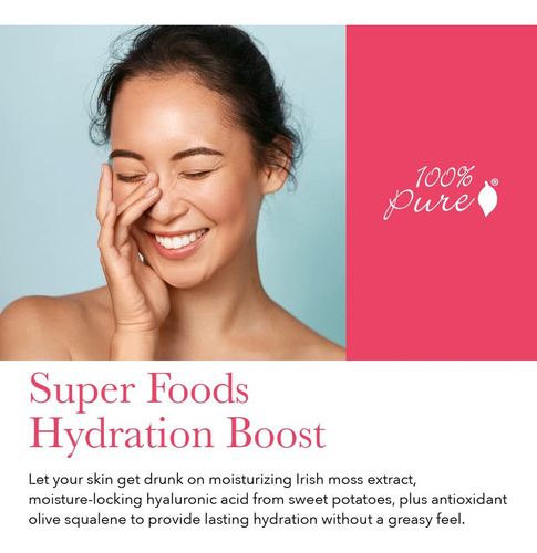 Névoa Hidratante 100% Pura De Melancia E Pepino 17 Fl Oz Ma - Imagem 3
