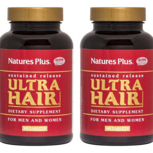 Natures Plus Ultra Hair - 90 Comprimidos De Liberação Susten