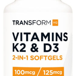 Transformhq Vitamina K2 (mk7) (100mcg) + Vitamina Diu) 120 S