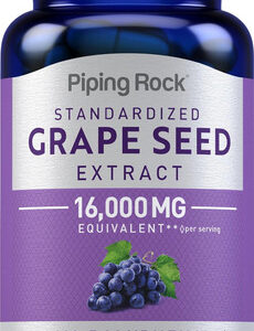 Piping Rock Extrato De Semente De Uva 16000 Mg 90 Cápsulas